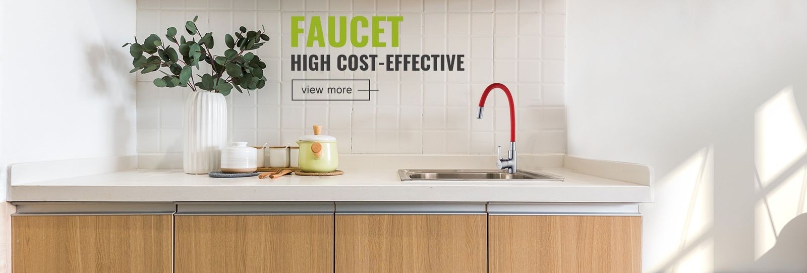 Rubinetto della cucina di acciaio inossidabile