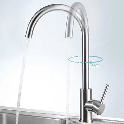 Rubinetto freddo resistente del bacino dell'alcali resistente all'acido il singolo può girare 360
