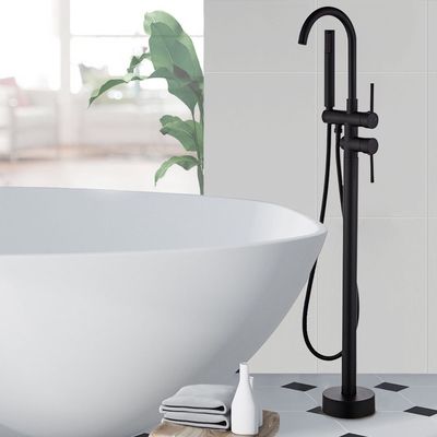 Ossidazione senza piombo sicura dei rubinetti della doccia del bagno del supporto del pavimento dell'OEM anti