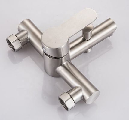 2.2 GPM Montatura a parete Rubinetto in acciaio inox per bagno