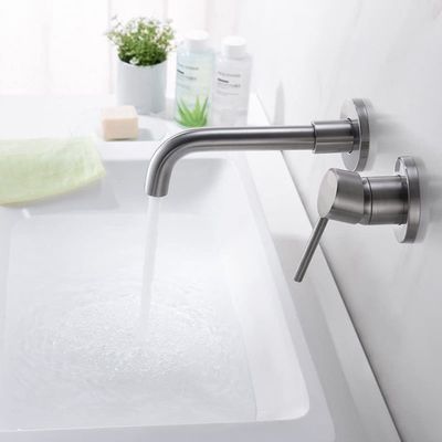 Resistenza senza piombo della sporcizia di corrosione del rubinetto del bacino del bagno del supporto della parete