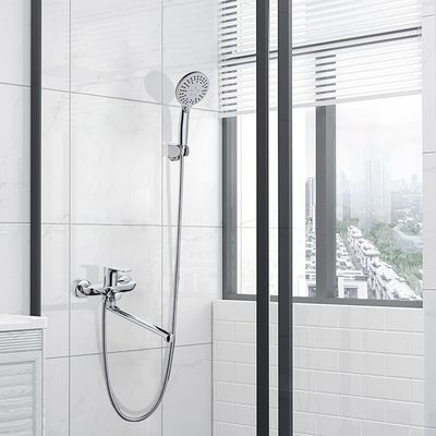 La doccia di placcaggio di superficie del bagno dell'OEM spilla Matte Black Chrome